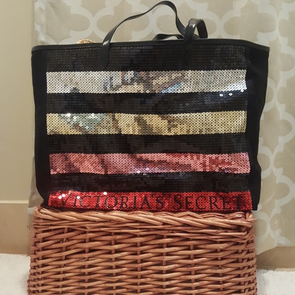 Victoria's Secret Sequin Tote - Picture 1 of 2